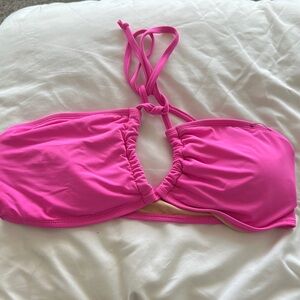 Vibrant Pink Bikini Top